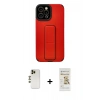 MARSİLYAN™- iPhone 12 Pro Max Kılıf Çekirdek Yansıma - Siyah Mat Seramik Nano Ekran Koruyucu + Shine Kamera Lens - GD