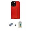 MARSİLYAN™- iPhone 12 Pro Max Kılıf Çekirdek Yansıma - Siyah Polymer Nano Ekran Koruyucu + Metal Kamera Lens Koruma Cam - KI
