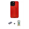 MARSİLYAN™- iPhone 12 Pro Max Kılıf Çekirdek Yansıma - Siyah Polymer Nano Ekran Koruyucu + Renkli Kamera Lens Koruma Cam - TU