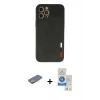MARSİLYAN™- iPhone 12 Pro Max Kılıf Doruk Asil Koleksiyonu - Şeffaf Royal Nano Ekran Koruyucu + Renkli Kamera Lens Koruma Cam - SI