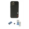 MARSİLYAN™- iPhone 12 Pro Max Kılıf Doruk Asil Koleksiyonu - Şeffaf Royal Nano Ekran Koruyucu + Shine Kamera Lens Koruma Cam - GD