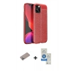 MARSİLYAN™- iPhone 12 Pro Max Kılıf Doruk Klasik Özel Seri - Şeffaf Royal Nano Ekran Koruyucu + Shine Kamera Lens Koruma Cam - SABE
