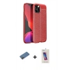 MARSİLYAN™- iPhone 12 Pro Max Kılıf Doruk Klasik Özel Seri - Siyah Joko 5D Cam + Shine Kamera Lens Koruma Cam - GD