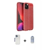 MARSİLYAN™- iPhone 12 Pro Max Kılıf Doruk Klasik Özel Seri - Siyah Joko Magic 5D Cam + Shine Kamera Lens - LT