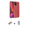 MARSİLYAN™- iPhone 12 Pro Max Kılıf Doruk Klasik Özel Seri - Siyah Joko Magic 5D Cam + Shine Kamera Lens Koruma Cam - SABE