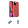 MARSİLYAN™- iPhone 12 Pro Max Kılıf Doruk Klasik Özel Seri - Siyah Joko Magic 5D Cam + Siyah Shine Kamera Lens Koruma Cam