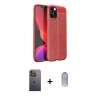 MARSİLYAN™- iPhone 12 Pro Max Kılıf Doruk Klasik Özel Seri - Siyah Joko Magic 5D Cam + Neon Fosforlu Kamera Lens - YL