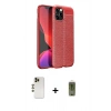 MARSİLYAN™- iPhone 12 Pro Max Kılıf Doruk Klasik Özel Seri - Siyah Joko Magic 5D Hayalet Cam + Shine Kamera Lens - GD