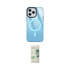 MARSİLYAN™- iPhone 12 Pro Max Kılıf Doruk Prime - Siyah 20D Premium Cam Ekran Koruyucu