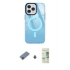 MARSİLYAN™- iPhone 12 Pro Max Kılıf Doruk Prime - Siyah 20D Premium Cam Ekran Koruyucu + Metal Kamera Lens Koruma Cam - KI