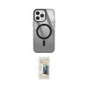 MARSİLYAN™- iPhone 12 Pro Max Kılıf Doruk Prime - Siyah 6D Mat Seramik Hayalet Nano Ekran Koruyucu