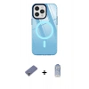 MARSİLYAN™- iPhone 12 Pro Max Kılıf Doruk Prime - Siyah Joko Magic 5D Cam + Metal Kamera Lens Koruma Cam - GD