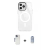 MARSİLYAN™- iPhone 12 Pro Max Kılıf Doruk Prime - Siyah Joko Magic 5D Cam + Shine Kamera Lens - LT