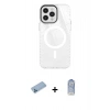 MARSİLYAN™- iPhone 12 Pro Max Kılıf Doruk Prime - Siyah Joko Magic 5D Cam + Shine Kamera Lens Koruma Cam - MI