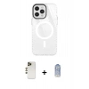 MARSİLYAN™- iPhone 12 Pro Max Kılıf Doruk Prime - Siyah Joko Magic 5D Cam + Shine Kamera Lens - GD