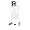 MARSİLYAN™- iPhone 12 Pro Max Kılıf Doruk Prime - Siyah Joko Magic 5D Cam + Shine Kamera Lens Koruma Cam - GD