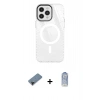 MARSİLYAN™- iPhone 12 Pro Max Kılıf Doruk Prime - Siyah Joko Magic 5D Cam + Shine Kamera Lens Koruma Cam - SH