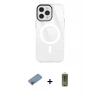 MARSİLYAN™- iPhone 12 Pro Max Kılıf Doruk Prime - Siyah Joko Magic 5D Hayalet Cam + Shine Kamera Lens Koruma Cam - PE