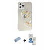 MARSİLYAN™- iPhone 12 Pro Max Kılıf Eksen Asil Prime - Şeffaf Royal Nano Ekran Koruyucu + Shine Kamera Lens Koruma Cam - MI