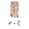 MARSİLYAN™- iPhone 12 Pro Max Kılıf Eksen Asil Prime - Şeffaf Uv Polymer Nano Ekran Koruyucu + Shine Kamera Lens Koruma Cam - SABE