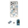 MARSİLYAN™- iPhone 12 Pro Max Kılıf Eksen Asil Prime - Siyah 18D Cam Ekran Koruyucu + Shine Kamera Lens Koruma Cam - GS