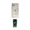 MARSİLYAN™- iPhone 12 Pro Max Kılıf Eksen Asil Prime - Siyah 360 Mat Full Body Arka Koruyucu