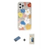 MARSİLYAN™- iPhone 12 Pro Max Kılıf Eksen Asil Prime - Siyah 6D Mat Seramik Hayalet Nano Ekran Koruyucu + Shine Kamera Lens Koruma Cam - GD