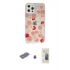 MARSİLYAN™- iPhone 12 Pro Max Kılıf Eksen Asil Prime - Siyah 6D Mat Seramik Hayalet Nano Ekran Koruyucu + Renkli Kamera Lens Koruma Cam - MI