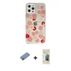 MARSİLYAN™- iPhone 12 Pro Max Kılıf Eksen Asil Prime - Siyah 6D Mat Seramik Hayalet Nano Ekran Koruyucu + Shine Kamera Lens Koruma Cam - PE