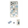 MARSİLYAN™- iPhone 12 Pro Max Kılıf Eksen Asil Prime - Siyah 6D Mat Seramik Hayalet Nano Ekran Koruyucu + Shine Kamera Lens Koruma Cam - MI