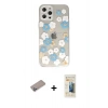 MARSİLYAN™- iPhone 12 Pro Max Kılıf Eksen Asil Prime - Siyah 6D Mat Seramik Hayalet Nano Ekran Koruyucu + Shine Kamera Lens Koruma Cam - SABE