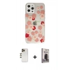 MARSİLYAN™- iPhone 12 Pro Max Kılıf Eksen Asil Prime - Siyah Bilvis Hayalet Cam Ekran Koruyucu + Shine Kamera Lens - GD