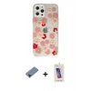MARSİLYAN™- iPhone 12 Pro Max Kılıf Eksen Asil Prime - Siyah Joko 5D Cam + Metal Kamera Lens Koruma Cam - KI