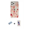 MARSİLYAN™- iPhone 12 Pro Max Kılıf Eksen Asil Prime - Siyah Joko 5D Cam + Shine Kamera Lens Koruma Cam - MI