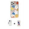 MARSİLYAN™- iPhone 12 Pro Max Kılıf Eksen Asil Prime - Siyah Joko 5D Cam + Shine Kamera Lens - LT