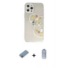 MARSİLYAN™- iPhone 12 Pro Max Kılıf Eksen Asil Prime - Siyah Joko Magic 5D Cam + Shine Kamera Lens Koruma Cam - GI