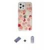 MARSİLYAN™- iPhone 12 Pro Max Kılıf Eksen Asil Prime - Siyah Joko Magic 5D Cam + Metal Kamera Lens Koruma Cam - GD