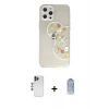 MARSİLYAN™- iPhone 12 Pro Max Kılıf Eksen Asil Prime - Siyah Joko Magic 5D Cam + Shine Kamera Lens - LT
