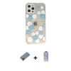 MARSİLYAN™- iPhone 12 Pro Max Kılıf Eksen Asil Prime - Siyah Joko Magic 5D Cam + Metal Kamera Lens Koruma Cam - KI