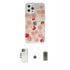MARSİLYAN™- iPhone 12 Pro Max Kılıf Eksen Asil Prime - Siyah Joko Magic 5D Hayalet Cam + Shine Kamera Lens - GD