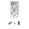 MARSİLYAN™- iPhone 12 Pro Max Kılıf Eksen Asil Prime - Siyah Joko Magic 5D Hayalet Cam + Shine Kamera Lens Koruma Cam - GI