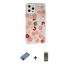 MARSİLYAN™- iPhone 12 Pro Max Kılıf Eksen Asil Prime - Siyah Joko Magic 5D Hayalet Cam + Shine Kamera Lens Koruma Cam - SH