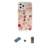 MARSİLYAN™- iPhone 12 Pro Max Kılıf Eksen Asil Prime - Siyah Joko Magic 5D Hayalet Cam + Shine Kamera Lens Koruma Cam - GD
