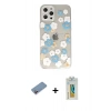 MARSİLYAN™- iPhone 12 Pro Max Kılıf Eksen Asil Prime - Siyah Polymer Nano Ekran Koruyucu + Shine Kamera Lens Koruma Cam - PE
