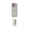 MARSİLYAN™- iPhone 12 Pro Max Kılıf Eksen Doku Prime - Siyah 20D Premium Cam Ekran Koruyucu