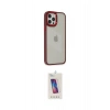 MARSİLYAN™- iPhone 12 Pro Max Kılıf Eksen Doku Prime - Siyah Joko 5D Cam