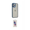 MARSİLYAN™- iPhone 12 Pro Max Kılıf Eksen Doku Prime - Siyah Joko 5D Cam