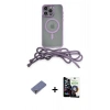 MARSİLYAN™- iPhone 12 Pro Max Kılıf Eksen Özel Seri - Şeffaf Temperli Cam Ekran Koruyucu + Metal Kamera Lens Koruma Cam - GD