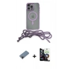 MARSİLYAN™- iPhone 12 Pro Max Kılıf Eksen Özel Seri - Şeffaf Temperli Cam Ekran Koruyucu + Siyah Shine Kamera Lens Koruma Cam