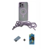 MARSİLYAN™- iPhone 12 Pro Max Kılıf Eksen Özel Seri - Siyah 18D Cam Ekran Koruyucu + Shine Kamera Lens Koruma Cam - SH